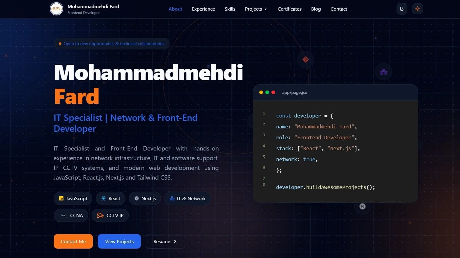 Personal Portfolio