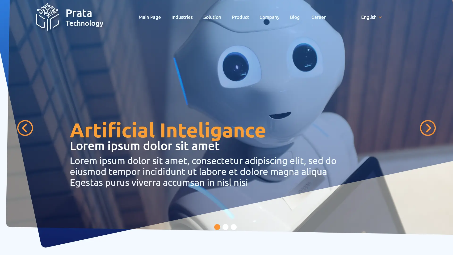 Prata Technology Website